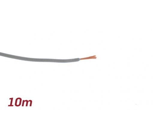 SC9085GY Електричний кабель -BGM ОРИГІНАЛЬНИЙ 0,85мм²- 10м - сірий