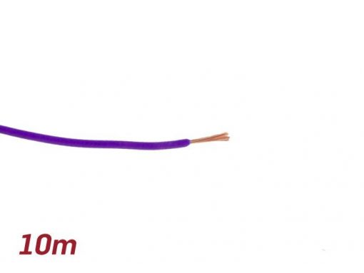 SC9085PU Câble électrique -BGM ORIGINAL 0,85mm²- 10m - violet