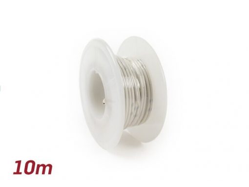SC9085WH Cable eléctrico -BGM ORIGINAL 0,85mm²- 10m - blanco