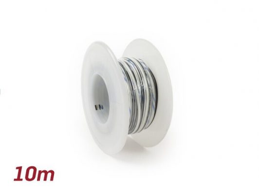 SC9085WHBK สายไฟ -BGM ORIGINAL 0,85mm²- 10m - สีขาวสีดำ