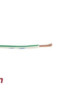 Câble électrique SC9085WHGR -BGM ORIGINAL 0,85mm²- 10m - blanc / vert