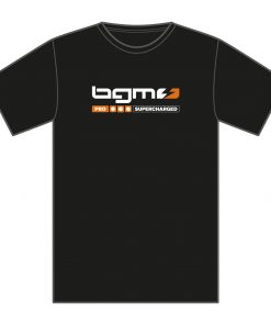 SCK1801L T-shirt -BGM Supercharged- svart - L