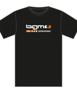 SCK1801M เสื้อยืด -BGM Supercharged- สีดำ - ม