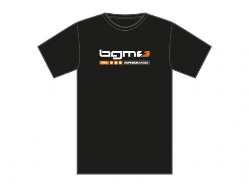 Kaos SCK1801XXL -BGM Supercharged- hitam - XXL