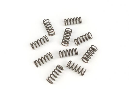 BGM8860X koppelingsveerset -BGM PRO 10,5N / mm- Vespa PK 50 XL FL (V5N1T), PK 50 PK (V5N2T), PK 50 XL2 (V5X3T), PK 125 N FL (VMX7T), PK 125 XL2 (VMX6T) - zwart - 10 stuks