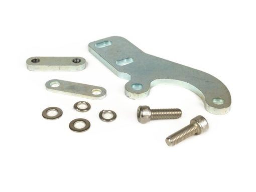 BGM2105U3BR Support d'échappement avant -BGM PRO Clubman V3.0-V4.0- Lambretta series 1-3 - argent