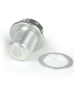 BGM2293 Oil level control screw -BGM Pro made by JPP, aluminum CNC- Lambretta LI, LIS, SX, TV, DL, GP, J, Lui - silver anodized