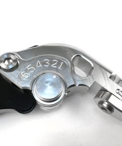 BGM4602 Fren kolu seti -BGM PRO Sport, ayarlanabilir + katlanabilir - Vespa GT, GTL, GTS 125-300 - gümüş