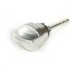 BGM5810S Oil filler plug with dipstick -BGM PRO, engine oil- Piaggio Leader / Quasar - Vespa ET4, LX, LXV, S, GT, GTS, GTV, GTL 125-300ccm - silver anodized