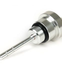 BGM5810S Oil filler plug with dipstick -BGM PRO, engine oil- Piaggio Leader / Quasar - Vespa ET4, LX, LXV, S, GT, GTS, GTV, GTL 125-300ccm - silver anodized