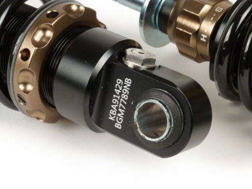 BGM7789NB Rear shock absorber set -BGM PRO SC / R12 COMPETITION, 340mm- Vespa GT 125-200, GTL 125-200, GTS 125-300, GTV 125-300 - black