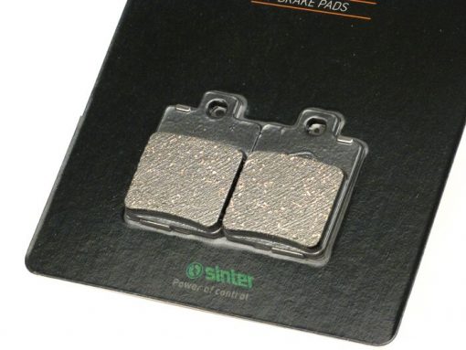 BGM45205 Brake pads -BGM 35,6x49mm- Vespa PX125 / 150 (ZAPM741, ZAPM742, 2011-), S50-150 (ZAPC389, ZAPC381, ZAPC386, ZAPM444, ZAPM682, ZAPM44302), ET4 50 (ZAPC260), ZAPC50, ZAPC125, ZAPC384 ...