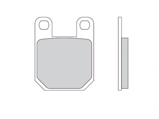 BGM47405 brake pads -bgm Pro 36x45mm- BETA Eikon 50 ccm 1999 (vh), DERBI Atlantis 50 ccm 1999 (v), Atlantis 100 ccm 2001 (v), Atlantis 100 ccm 4T 2001 (v), Aventura 50 ccm 1996 (v), GP 1 50 cc 2001-2004 (...