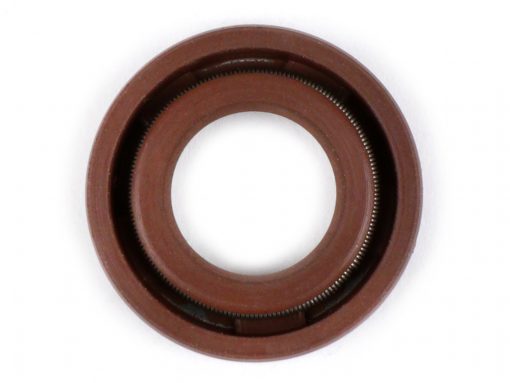 BGM1049 Schachtdichtung 10x18x4mm -BGM PRO FKM / Viton® (resistent géint E10) - (benotzt fir Wielerschaft Vespa PK XL2 - Waasserpompel Minarelli 50 ccm (Typ MA, CA)