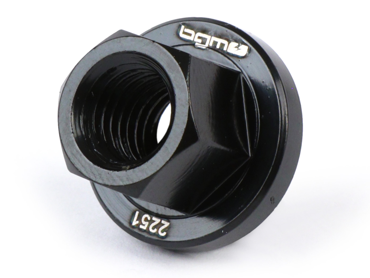 Bgm Tuning Bgm2251 Pole Wheel Nut M10 X 1 50 Collar O 22x4mm H 15mm Sw 14 Bgm Pro Vespa V50 R From No V50 S From No