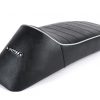 BGM2761 Asiento -BGM PRO, Fastback- Lambretta Lui 50 C / CL, Lui 75 S / SL, Vega, Cometa - laterales lisos