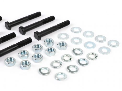 BGM27LF Engine housing bolt set -BGM ORIGINAL- Vespa Largeframe PX (from 1984), Cosa (VSR1T, VXR1T)