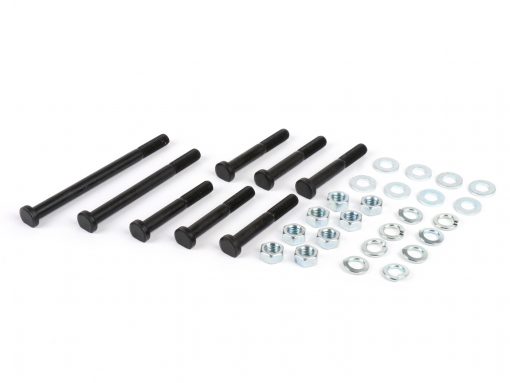 BGM27LF Engine housing bolt set -BGM ORIGINAL- Vespa Largeframe PX (from 1984), Cosa (VSR1T, VXR1T)