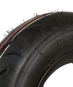 BGM35010SLKB Reifen komplett Set -BGM Sport, schlauchlos, Vespa- 3.50 – 10 Zoll TL 59S (reinforced) – Felge 2.10-10 schwarz