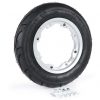 Bộ lốp hoàn chỉnh BGM35010SLKLG -BGM Sport, không săm, lambretta- 3.50 - 10 inch TL 59S (gia cố) - vành 2.10-10 - bạc