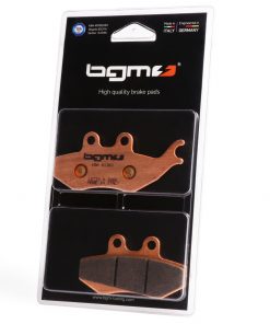 BGM47677 Brake pads -BGM PRO Sintersport 76,8 × 41,8 / 94,5x42mm- APRILIA MX Supermotard 50ccm Bj. 2002 (v), Pegaso 650ccm Bj. 1994-1997 (v), RS Replica 50ccm Bj. 1999 (v), RX 125ccm year 1995 (v), RX C, CD 125 ...