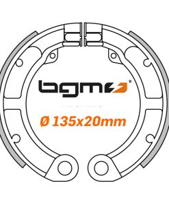 BGM5325 Bremsbacken -BGM PRO Ø=135x20mm- VESPA V50 (h) – 9 Zoll