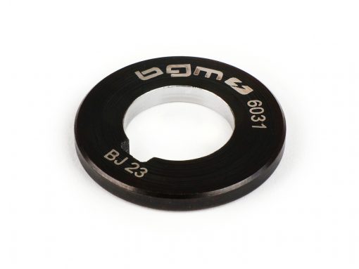 BGM6031P Rondelle sur vilebrequin sous embrayage (34,5x17x3,3mm) -BGM PRO- utilisée pour vilebrequins Pinasco Vespa Largeframe avec embrayage denté