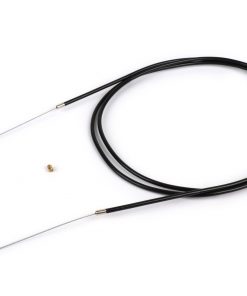 BGM6396UB通用电缆-BGM原始，Ø= 1.2mm x 2500mm，套筒= 2200mm，奶嘴Ø= 3mm x 3mm，内套筒PE，编织电缆，黑色-用作节气门电缆