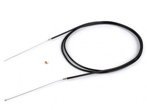 BGM6396UB Универсальный кабель -BGM ORIGINAL, Ø = 1.2 мм x 2500 мм, гильза = 2200 мм, ниппель Ø = 3 x 3 мм, внутренняя гильза PE, кабель в оплетке, черный - используется в качестве троса дроссельной заслонки