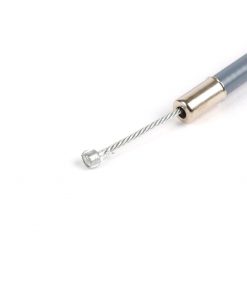 BGM6396UG Cable universal -BGM ORIGINAL, Ø = 1.2mm x 2500mm, sleeve = 2200mm, nipple Ø = 3mm x 3mm, inner sleeve PE, braided cable, grey- ใช้เป็นสายคันเร่ง