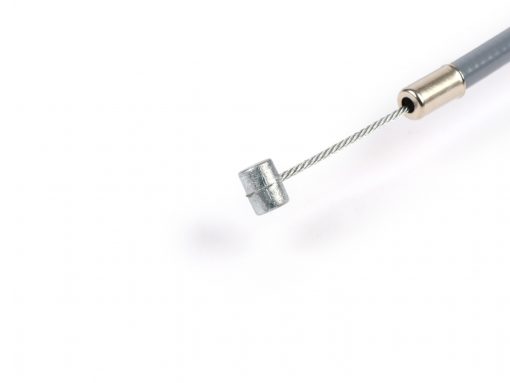 BGM6397UG Kabel universal -BGM ORIGINAL, Ø = 1.2mm x 2500mm, sleeve = 2200mm, nipple Ø = 5.5mm x 7.5mm, inner sleeve PE, jalinan kabel, abu-abu- digunakan sebagai kabel throttle