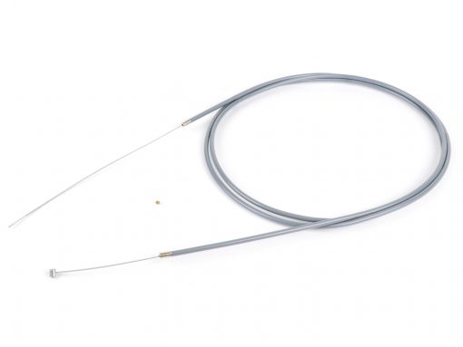 BGM6397UG Cable universal -BGM ORIGINAL, Ø = 1.2mm x 2500mm, sleeve = 2200mm, nipple Ø = 5.5mm x 7.5mm, inner sleeve PE, braided cable, grey- ใช้เป็นสายคันเร่ง