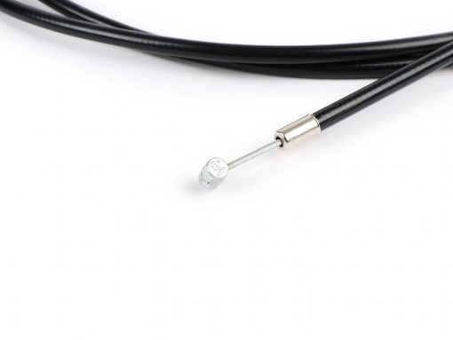 BGM6398UB Üniversal kablo -BGM ORIGINAL, Ø = 1.6mm x 2500mm, manşon = 2200mm, nipel Ø = 5.5mm x 7.5mm, iç manşon PE, siyah- dişli kablo olarak kullanılır