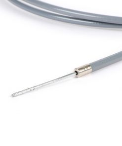 BGM6399UG Evrensel kablo -BGM ORIGINAL, Ø = 1.9mm x 2500mm, manşon = 2200mm, nipel Ø = 8.0mm x 8mm, iç manşon PE, gri - debriyaj kablosu olarak kullanılır, ön fren kablosu