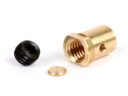 BGM6498P clamp nipple / screw nipple short -BGM PRO Oversize Ø = 10.1x13mm- Lambretta LI, LIS, SX, TV (series 2-3), DL, GP