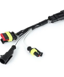 BGM6606BL19 Kit adaptador de cable, conversión de intermitente trasero -BGM PRO- Vespa GTS125-300 HPE (año modelo 2019-) - para utilizar intermitentes LED Moto Nostra con luces de marcha LED dinámicas