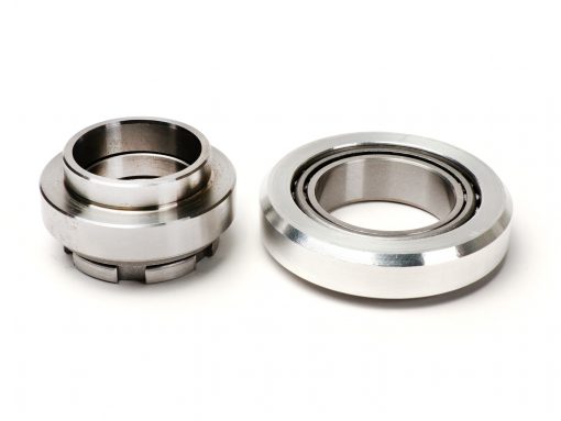 BGM7939KT headset - steering head bearing -BGM PRO, tapered roller bearing- Piaggio, Gilera, Vespa - top + bottom complete set (4 pieces) - Vespa V50, 50N, PV, ET3, PK, PX, T5, Cosa, Rally, Sprint, Super , GS160, SS18 ...
