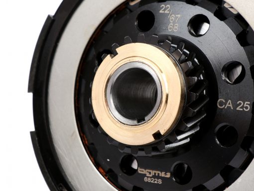 BGM8092GS clutch -BGM Pro Superstrong 2.0 Ultralube, type Cosa2 / FL- for primærgir 67 / 68T - Vespa Wideframe GS150 (VS1-VS5), GS160 (VSB1T), SS180 (VSC1T) - 22 tenner