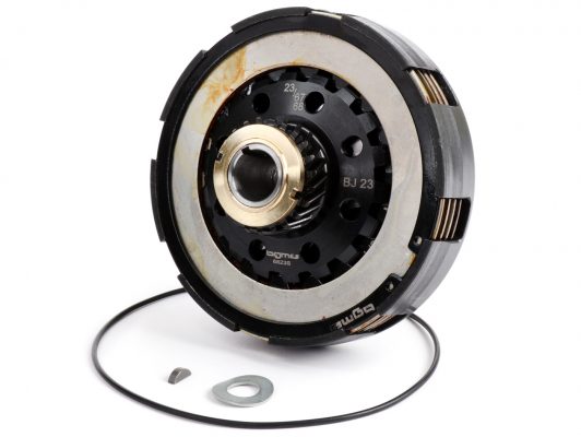 BGM8093GS clutch -BGM Pro Superstrong 2.0 Ultralube, type Cosa2 / FL- for primary gear 67 / 68T - Vespa Wideframe GS150 (VS1-VS5), GS160 (VSB1T), SS180 (VSC1T) - 23 teeth