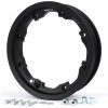 BGM7982 Felge -BGM PRO, schlauchlos, 2.10-10 Zoll Aluminium- Lambretta LI Serie 1-3, LI S, SX, TV Serie 2-3 – schwarz matt