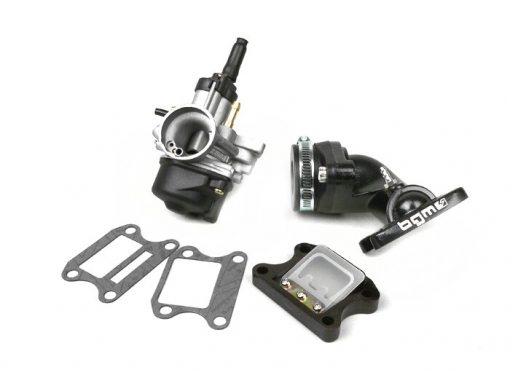 BGM8585K Kit carburateur -BGM Pro 17,5mm PHBN- Peugeot 50 cc 2 temps (vertical, électrochoke) - Peugeot, Honda - HONDA BALI 50, DIO, SFX, SGX SKY, SH 50, SHADOW 50, X8RS, X8RX, SXR, PEUGEOT BUXY 50, ELYSEO 50, ...