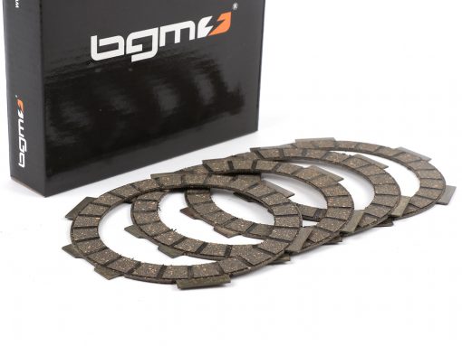 BGM8014BE Clutch linings -BGM PRO Superstrong Big Ear Racing Vespa Smallframe type PK XL2 - 4 discs (also suitable for V50, 50N, PV, ET3, PK S, PK XL)