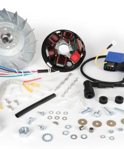 BGM666PXA2 Kit accensione -BGM PRO 12V Touring- Vespa P125X / P200E (1977-1983, modelli con freccia, regolatore di tensione, senza batteria) - P125X (VNX1T), P150X (VLX1T), P200E (VSX1T)