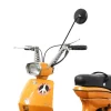 Spiegel Schwarz -bgm PRO- Lambretta Lui 50CL, Lui 75 S&SL , Luna, Vega ,Cometa rund