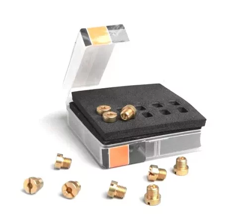 Hauptdüsenset -BGM PRO für Dellorto (Typ: 6413) 6mm- (100-122) – (100-102-105-108-110-112-115-118-120-122)