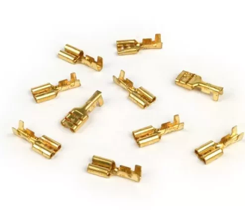 Kabelschuh -Flachsteckhülse 6,3mm Ø=1,0-1,5mm²- DIN 46340 – 10stk.