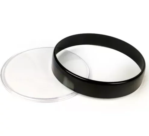 Tachoglas-Set -SCOOTER-CENTER- Vespa Ø=105mm – Vespa PX Lusso (1984-), PK XL1, GT 250 i.e. 60 (ZAPM451), GTV 125 (ZAPM313), GTV 250 (ZAPM451), GTV 300 (ZAPM452) – schwarzer Ring – klares Glas