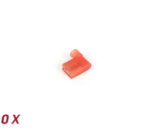 Kabelschuh -Flachsteckhülse 90° Winkel 6,3mm Ø=0,75-1,5mm²- 10stk.