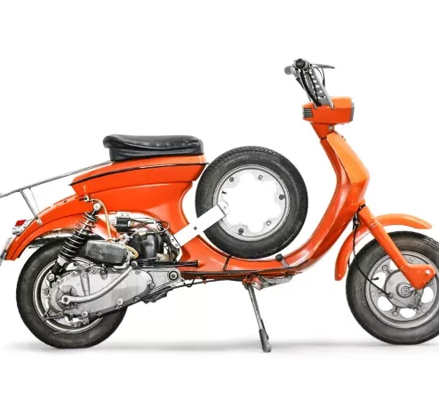 Reserveradhalter Durchstieg -BGM PRO- Lambretta Lui, Luna, Vega, Cometa – verzinkt
