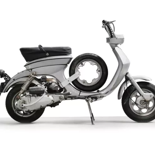 Reserveradhalter Durchstieg -BGM PRO- Lambretta Lui, Luna, Vega, Cometa – Edelstahl